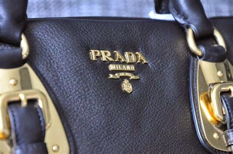 real and fake prada|authentic Prada purse.